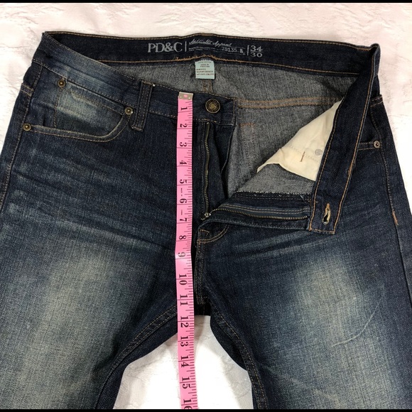 PD&C Authentic Apparel SZ 34-30 Mens Jeans Relaxed - Picture 4 of 7